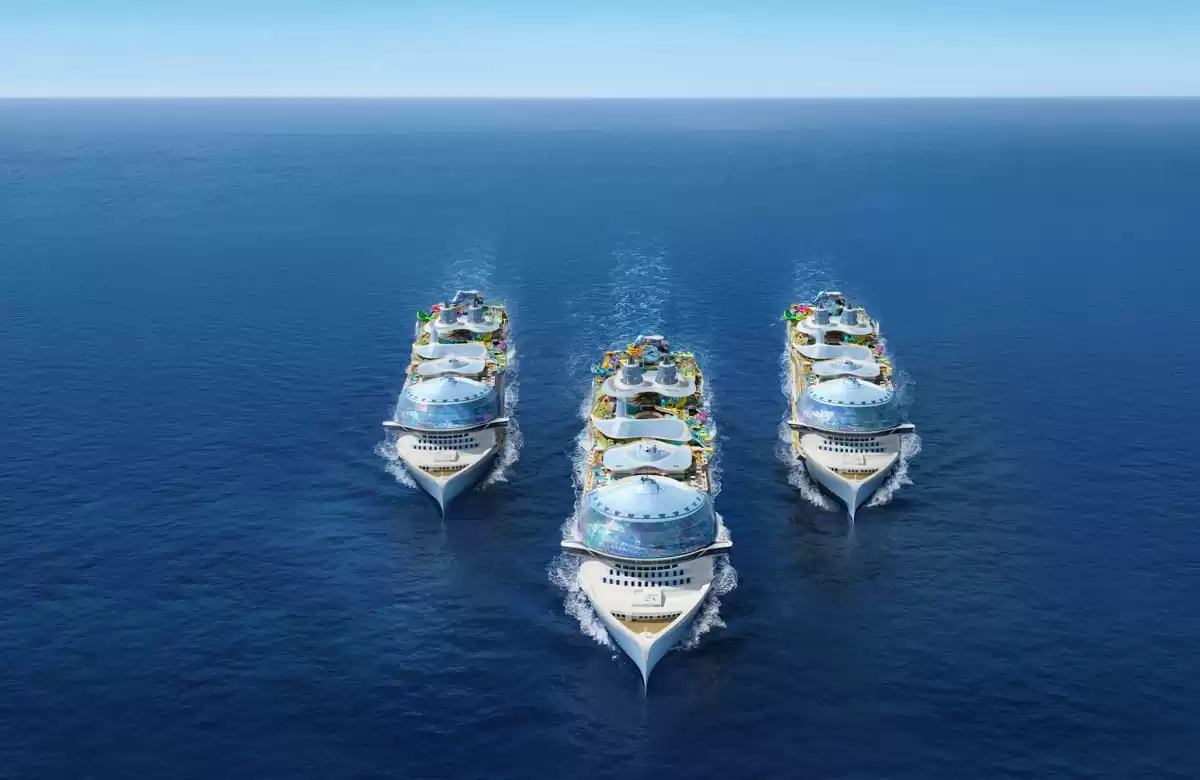Legend Of The Seas: aerials