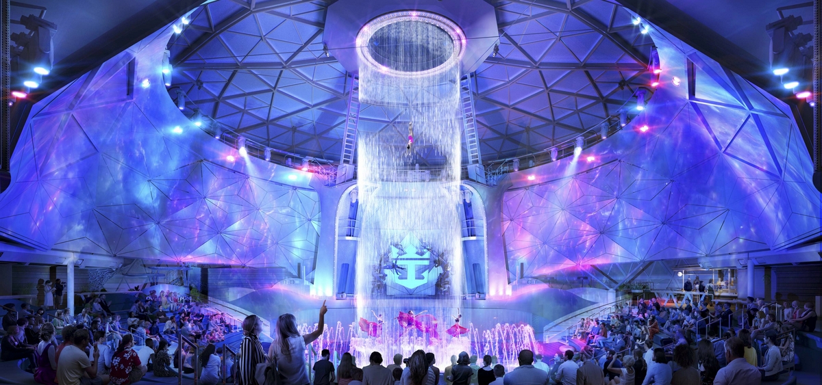 4- AQUADOME <br> SHOWS ACUÁTICOS ESPECTACULARES A BORDO