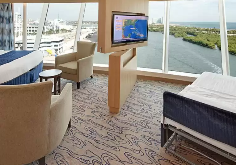 Suite con vista panorámica al mar (sin balcón)