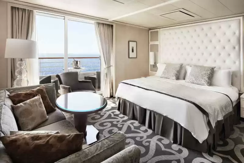 Suite Aquamarine con veranda (proa)