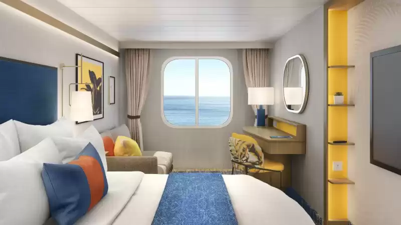 Cabina con vistas al mar