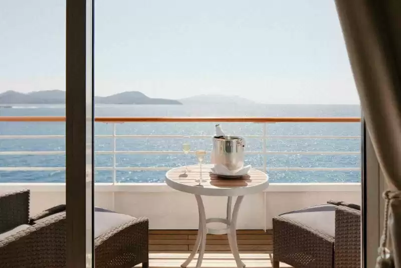 Suite Aquamarine con veranda (centro)